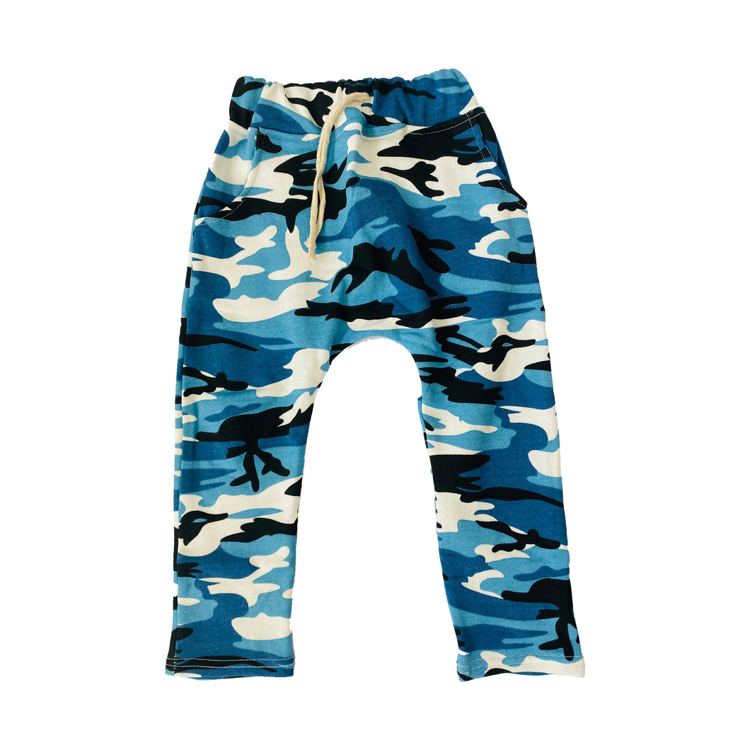 Camo Blue Joggers