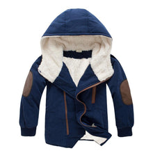 Load image into Gallery viewer, Elbow Padded Hooded Coat
