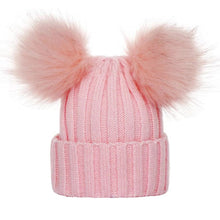 Load image into Gallery viewer, Double Pom Pom Unisex Beanie
