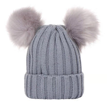 Load image into Gallery viewer, Double Pom Pom Unisex Beanie
